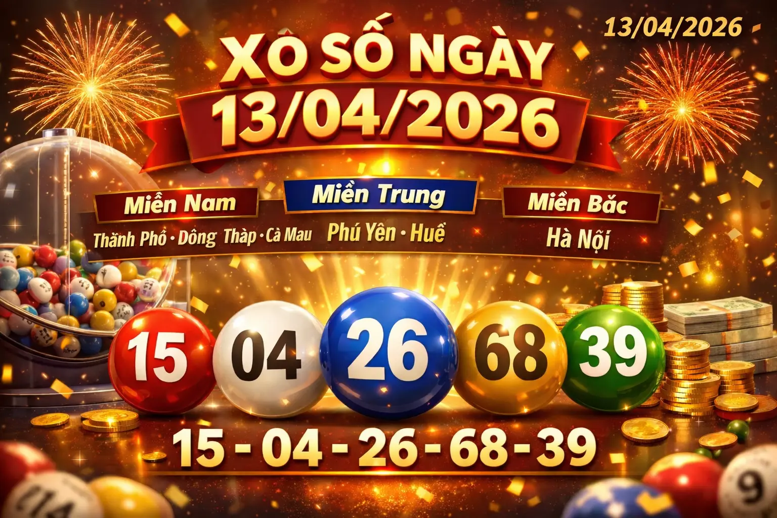 CON SỐ ĐÁNG CHỜ ĐỢI – XỔ SỐ NGÀY 13/04/2026 HÔM NAY CÓ GÌ HOT?